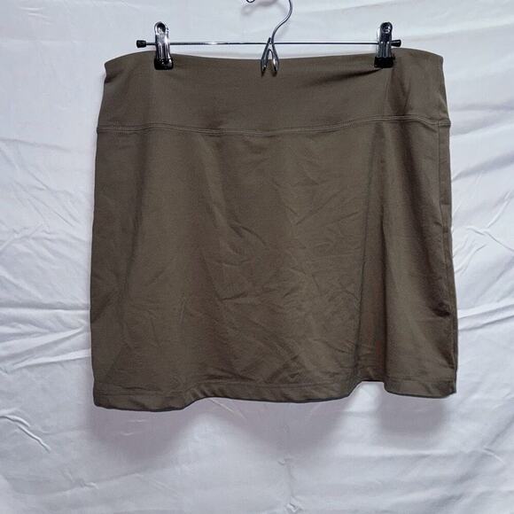 Sahalie Brown Workout Skort | Sz L - Picture 2 of 6